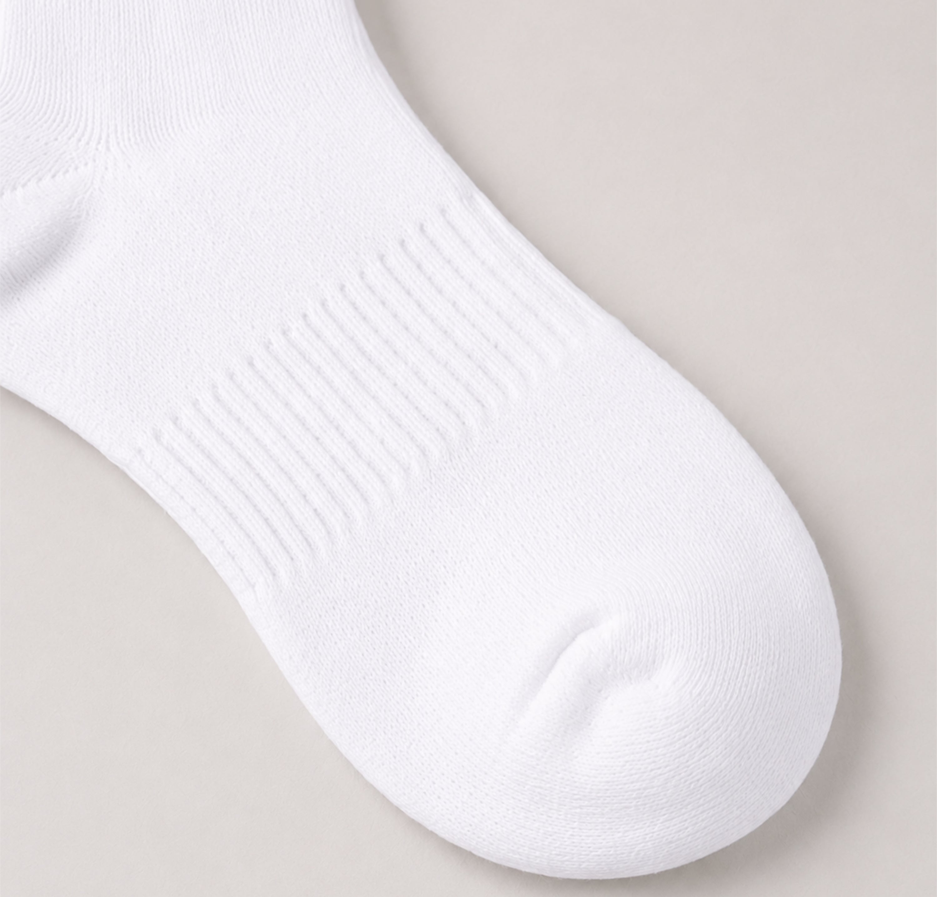 Ten Toes Down Blue Crew Socks