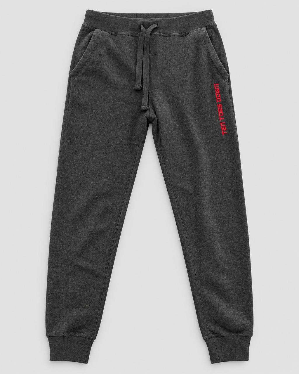 Ten Toes Down Signature Logo Joggers – Charcoal