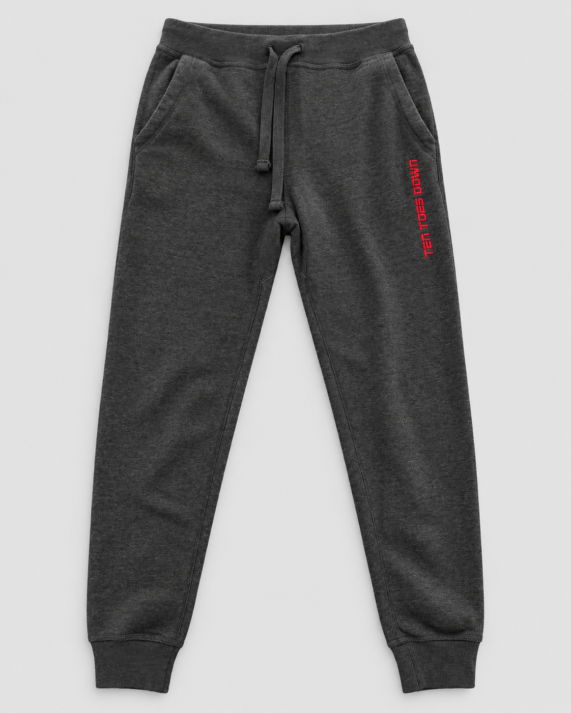 Ten Toes Down Signature Logo Joggers – Charcoal