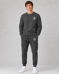 Ten Toes Down Original Gray Embroidered Sweatshirt