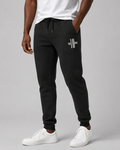 Ten Toes Down Original Black Joggers