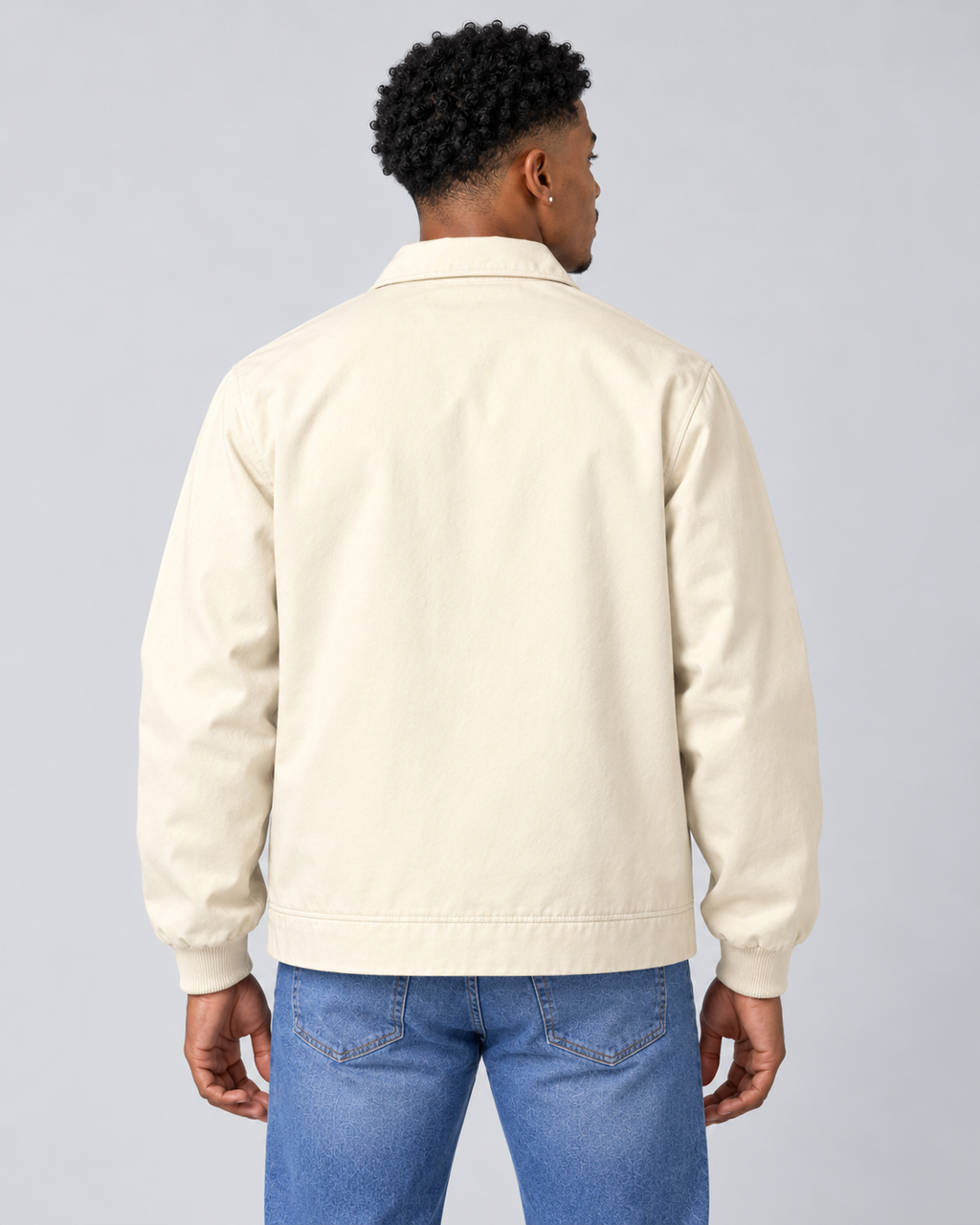 Colorblock Canvas Jacket