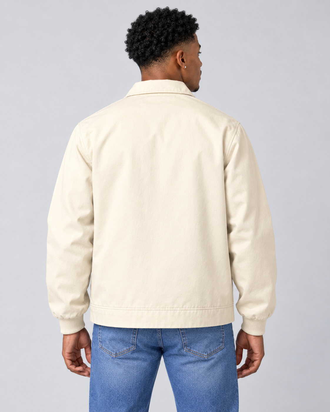 Colorblock Canvas Jacket