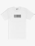 Ten Toes Down Barcode White T-Shirt