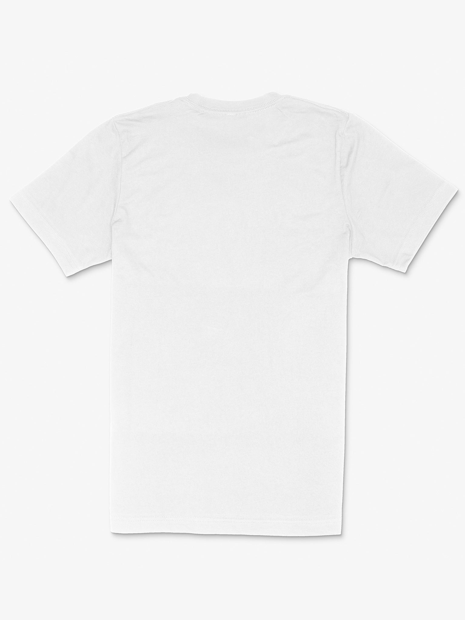Ten Toes Down Barcode White T-Shirt